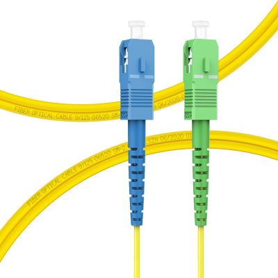 Fiber Optic Patch Cable Single-mode, Simplex, SC/UPC-SC/APC