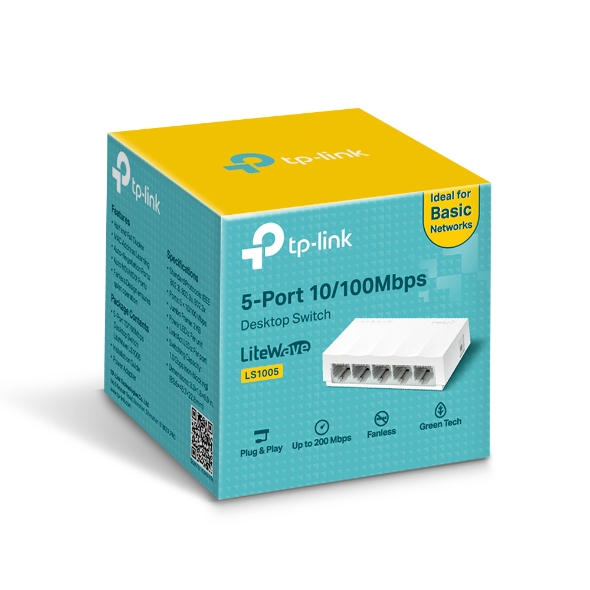 5-Port 10/100Mbps Desktop Switch LS1005